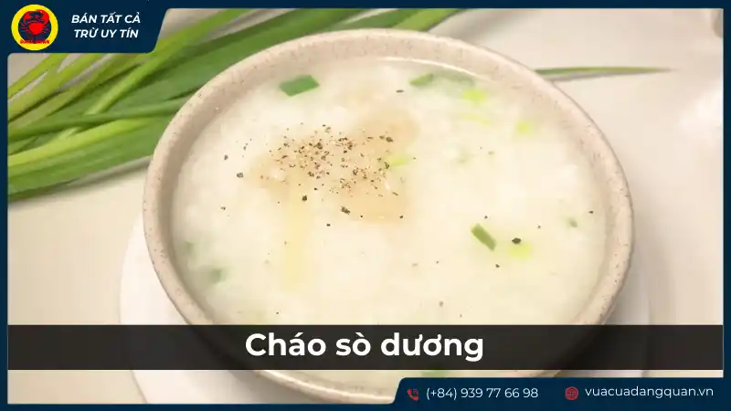 Món cháo sò dương thơm ngon, bổ dưỡng