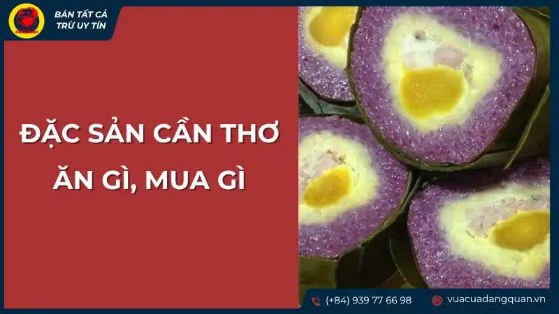 Đặc sản Cần Thơ với hình ảnh các món ăn truyền thống địa phương