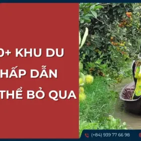 Cận cảnh trải nghiệm du lịch sông nước tại các khu du lịch nổi tiếng ở Cần Thơ
