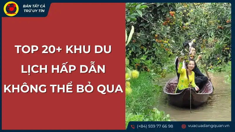 Cận cảnh trải nghiệm du lịch sông nước tại các khu du lịch nổi tiếng ở Cần Thơ