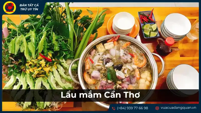 Món lẩu mắm - đặc sản trứ danh của Cần Thơ