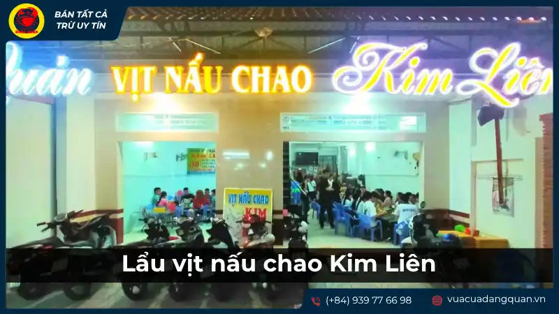 Lẩu vịt nấu chao Kim Liên với nước lẩu sánh mịn, thịt vịt mềm và chao béo ngậy