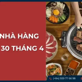 Top 6 nhà hàng đường 30 tháng 4 Cần Thơ với hình ảnh các món ăn hấp dẫn
