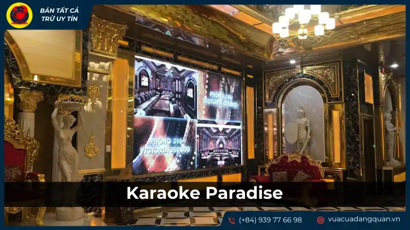 Nội thất sang trọng của phòng karaoke đẳng cấp tại Cần Thơ