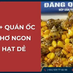 Món ốc rang trứng muối thơm ngon, đặc trưng của Cần Thơ