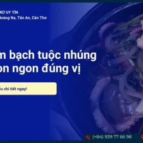 bạch tuộc nhúng giấm