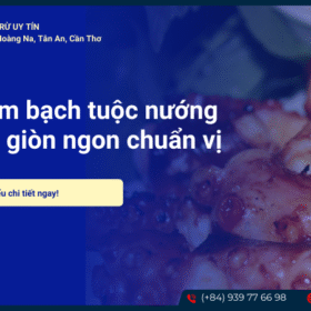 Bạch tuộc nướng muối ớt