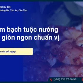 Bạch tuộc nướng muối ớt