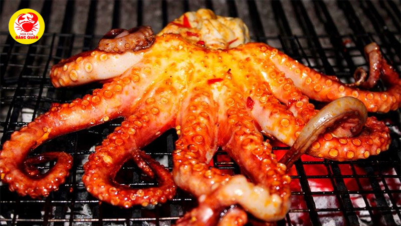 Bạch tuộc nướng sa tế