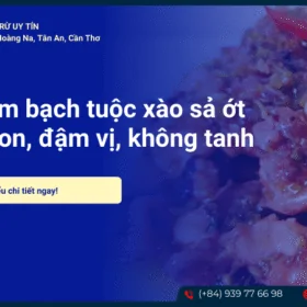 Bạch tuộc xào sả ớt