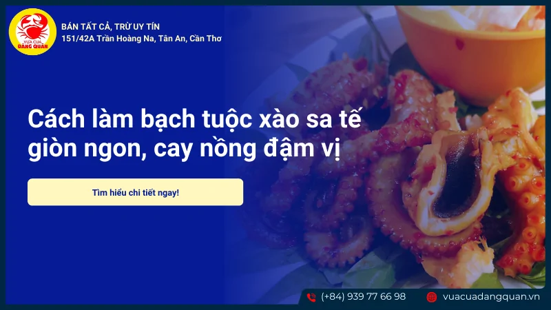 Bạch tuộc xào sa tế