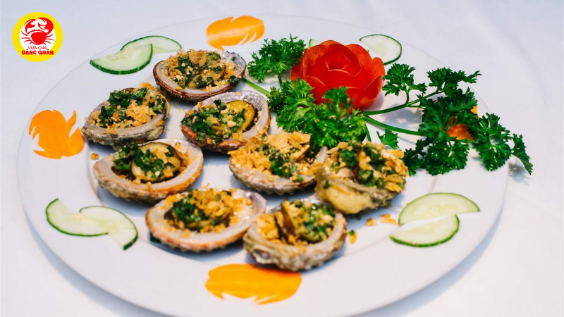 Cách làm bào ngư nướng mỡ hành