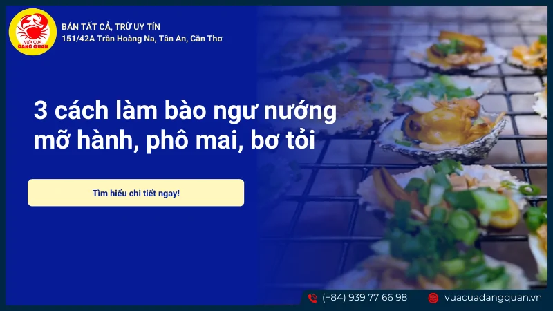 Bào ngư nướng