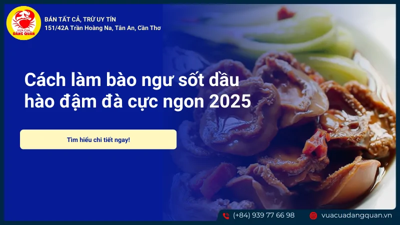 Bào ngư sốt dầu hào