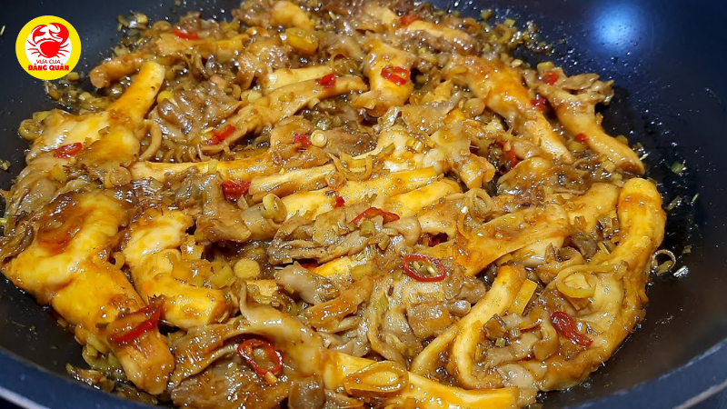 Cách làm bào ngư xào sả ớt Cách làm bào ngư xào sả ớt