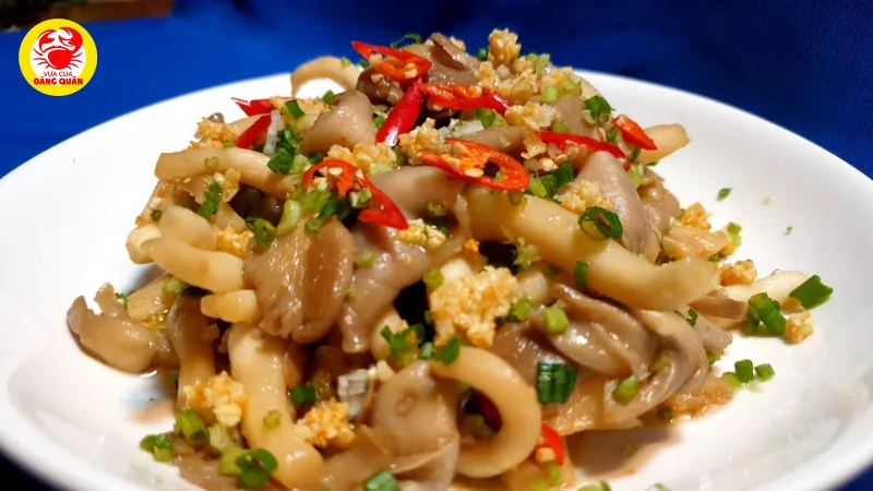 Cách làm bào ngư xào tỏi