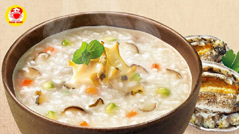 Cách nấu cháo bào ngư hạt sen (bổ dưỡng cho người lớn tuổi)