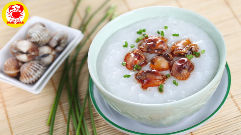 Cháo sò huyết