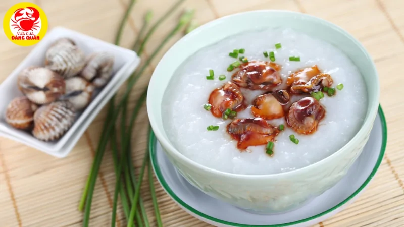 Cháo sò huyết