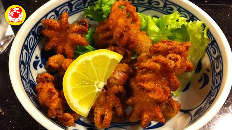 Bạch tuộc chiên giòn Bạch tuộc chiên giòn