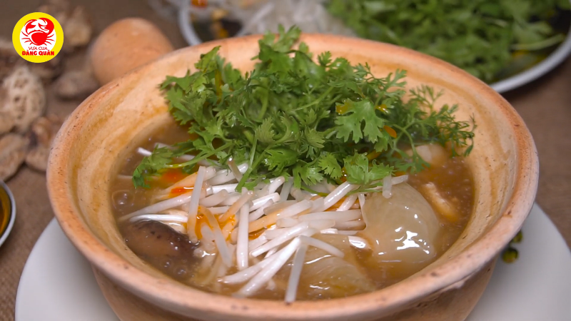 Cho bào ngư vào