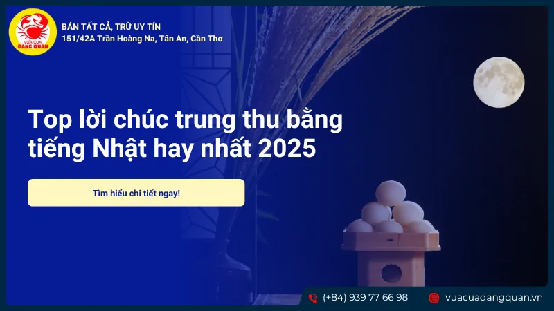 Top lời chúc trung thu bằng tiếng Nhật