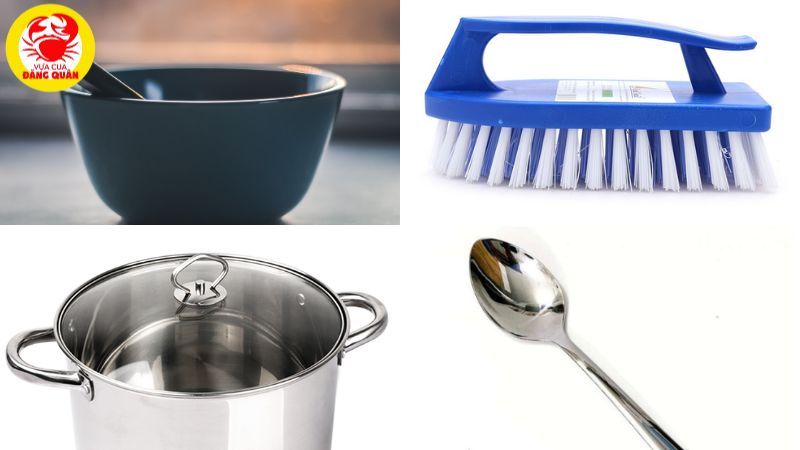 Dụng cụ luộc sò huyết Dụng cụ luộc sò huyết