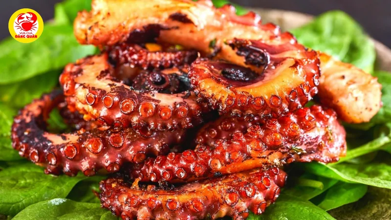 Bạch tuộc nướng sa tế, món ăn quốc dân được nhiều người yêu thích