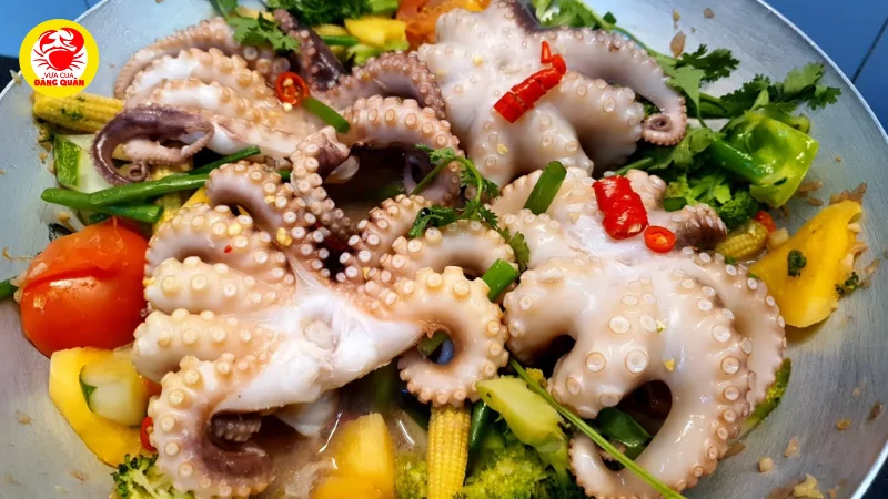 Giới thiệu bạch tuộc xào thập cẩm
