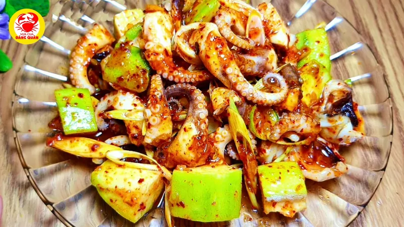Gỏi bạch tuộc chua ngọt