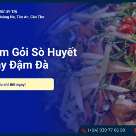 Gỏi sò huyết