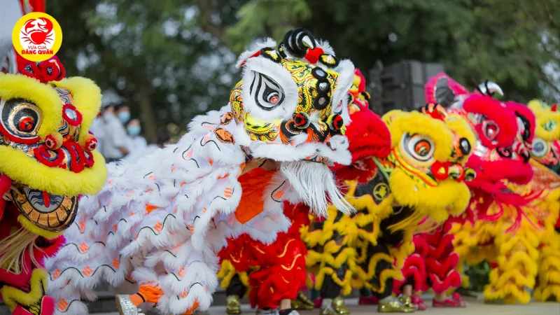 Hoạt động gắn kết cộng đồng múa lân trung thu