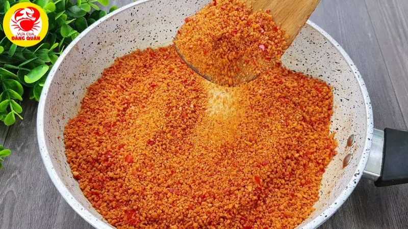 Muối ớt dùng để rang sò huyết