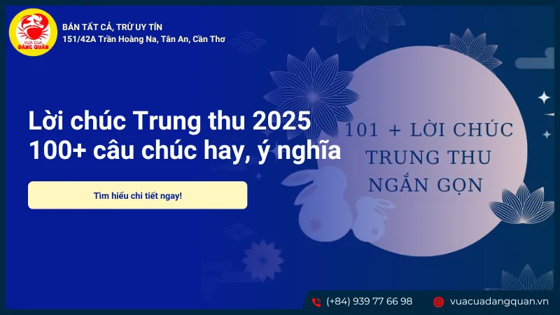Lời chúc trung thu