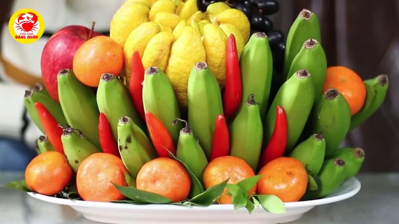 Mâm ngũ quả trung thu