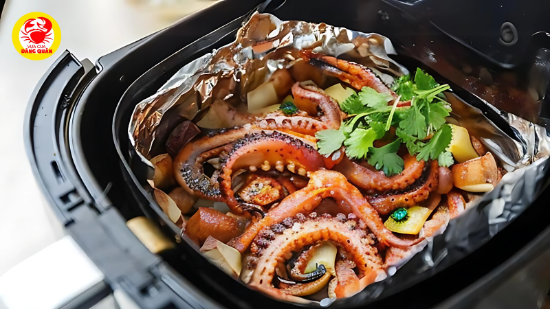 Nướng bằng nồi chiên không dầu Nướng bằng nồi chiên không dầu