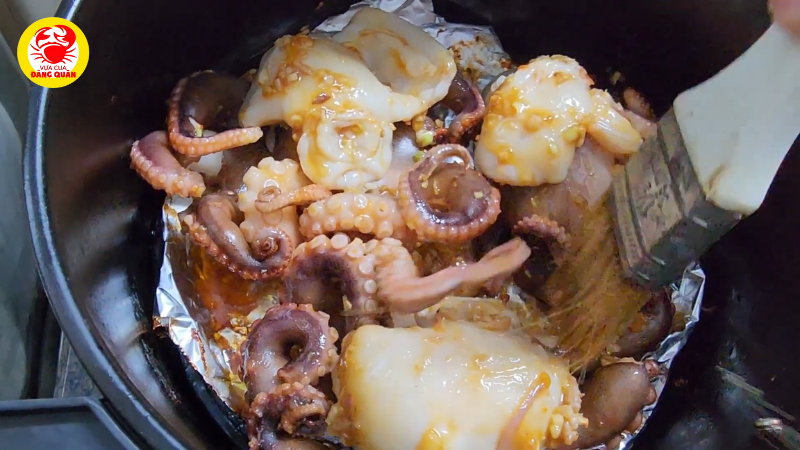 Nướng bạch tuộc