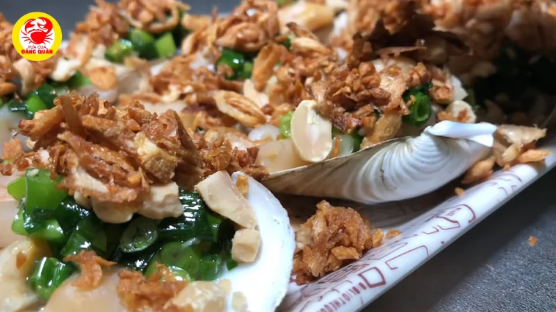 Ốc vòi voi nướng mỡ hành