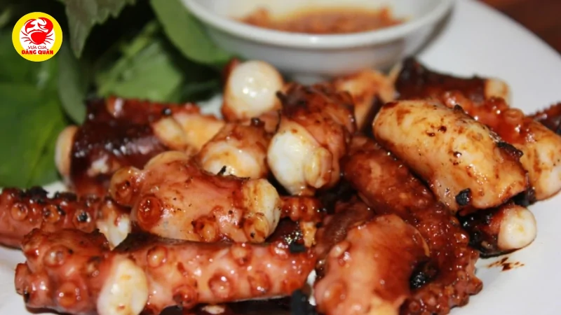 Bạch tuộc nướng muối ớt