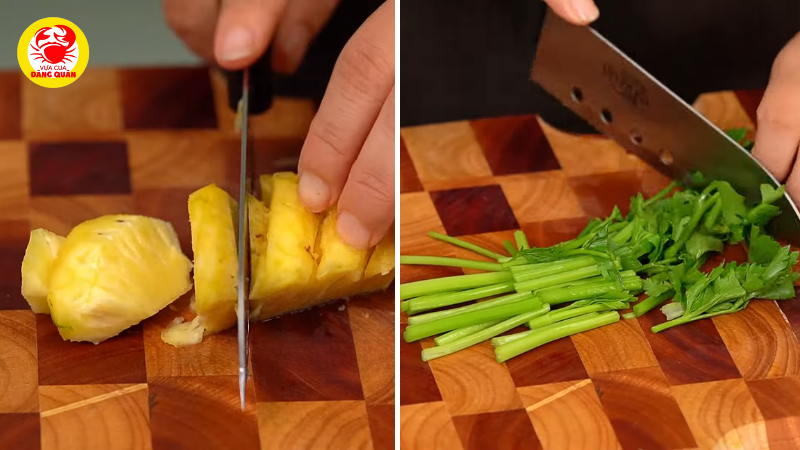 Sơ chế rau củ và gia vị khác