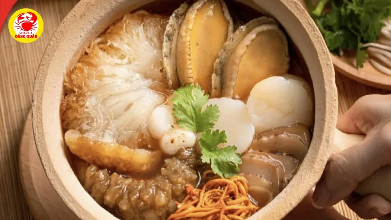 Cách nấu súp bào ngư vi cá cua (sang trọng, đẳng cấp)