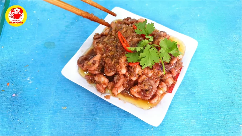 Xào bạch tuộc
