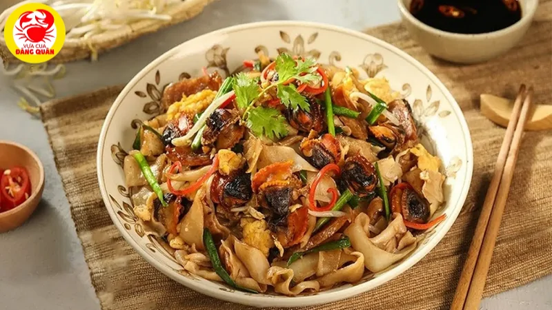 Sò huyết xào măng