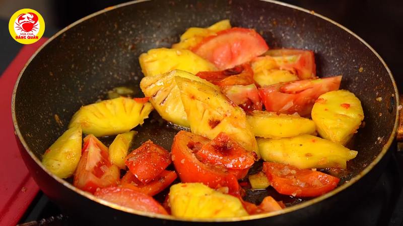 Xào rau củ