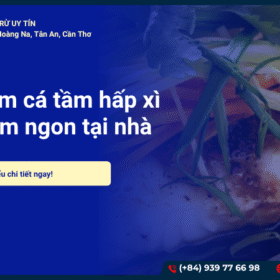 Cách làm cá tầm hấp xì dầu thơm ngon đơn giản tại nhà