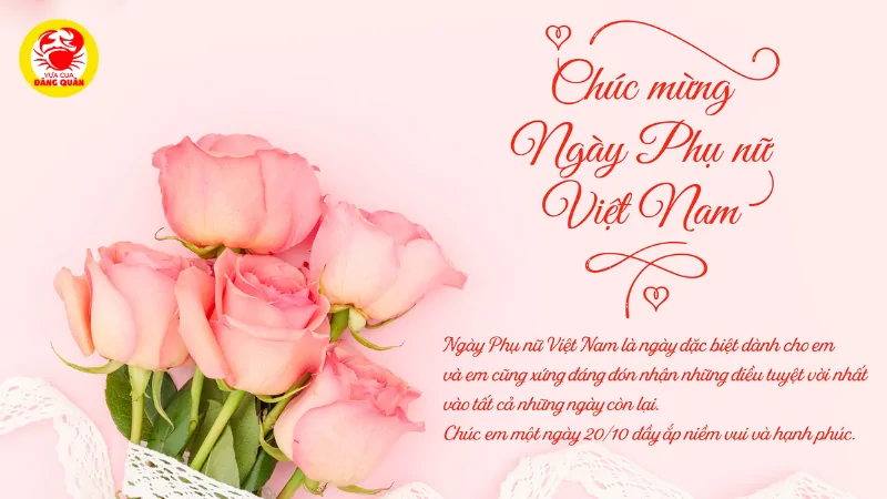 Lời chúc 20/10 cho người yêu ngọt ngào, lãng mạn nhất