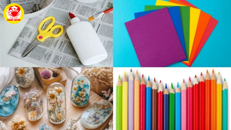 Chuẩn bị dụng cụ cơ bản để làm thiệp Chuẩn bị dụng cụ cơ bản để làm thiệp