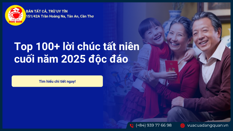 Top 100+ lời chúc tất niên cuối năm 2025 độc đáo và hay nhất
