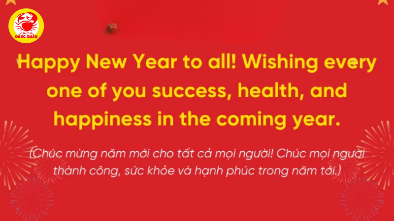 Chúc tất niên công ty bằng tiếng Anh chuyên nghiệp và trang trọng