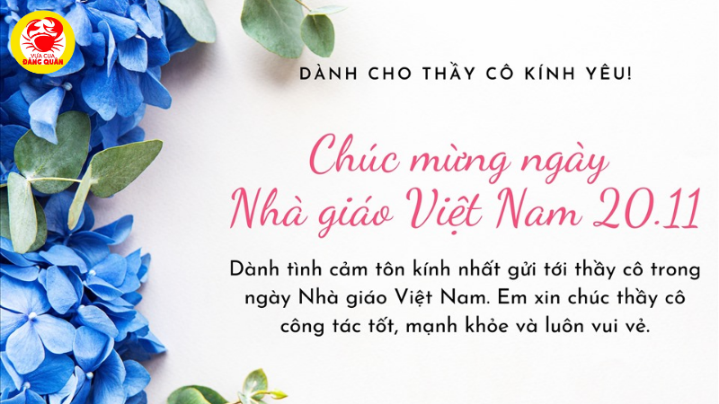 Gửi những lời chúc tốt đẹp